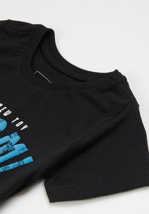 Pop Candy - Printed ss graphic tee - black