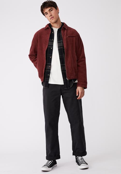 Cotton On - Harrington - burgundy