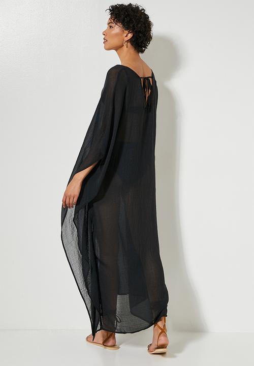 Superbalist - Maxi kaftan - sheer black