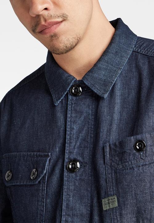 G-STAR - Field overshirt 2 - rinsed