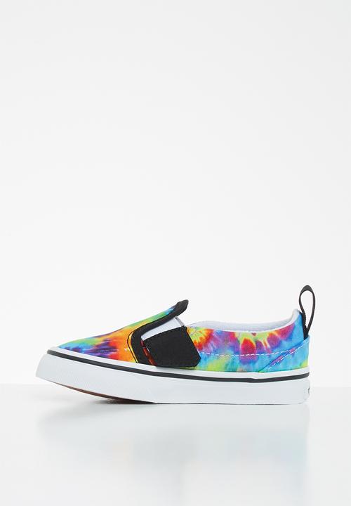 Vans - Td slip-on v - (spiral tie dye) multi/true white