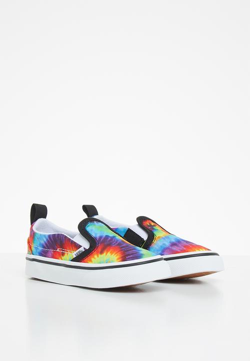Vans - Td slip-on v - (spiral tie dye) multi/true white