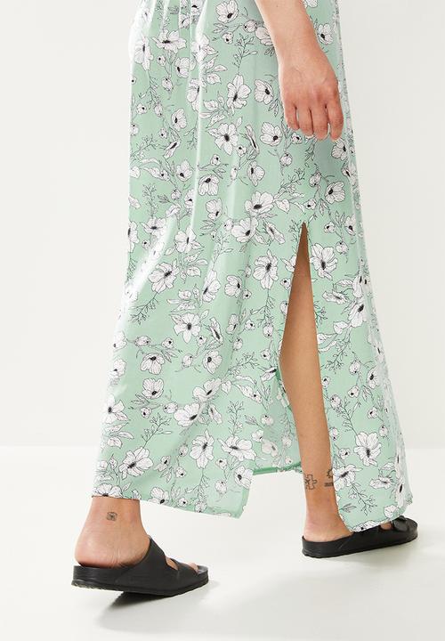 O'Neill - Francesca cover up - green floral