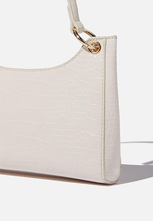 Rubi - Gigi underarm bag - ecru texture