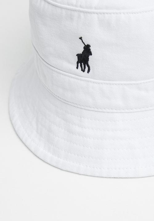 POLO - Kids sydney twill bucket - white