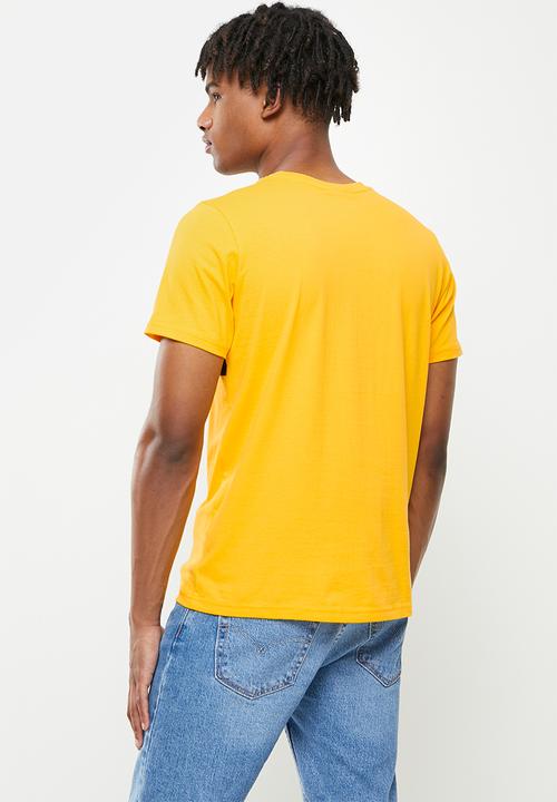 KAPPA - Authentic monthy T-shirt - yellow 