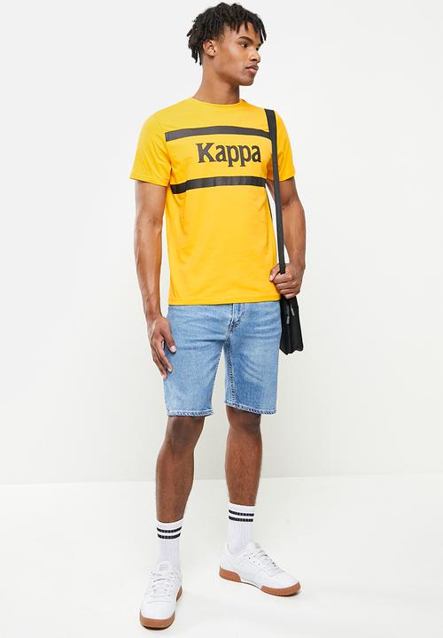KAPPA - Authentic monthy T-shirt - yellow 