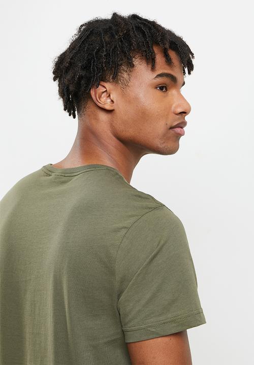 Reebok - Te sl classic tee - army green