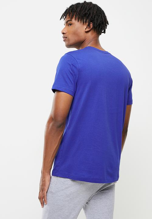 Reebok - Gs Reebok stacked tee - cobalt blue