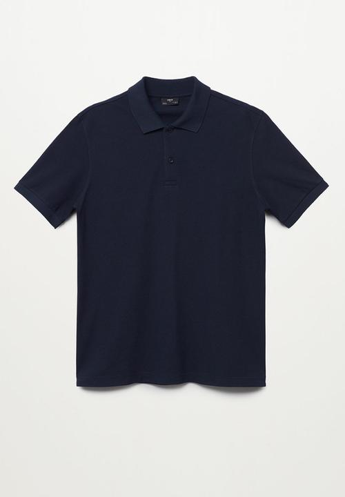 MANGO - Polo shirt rea - navy