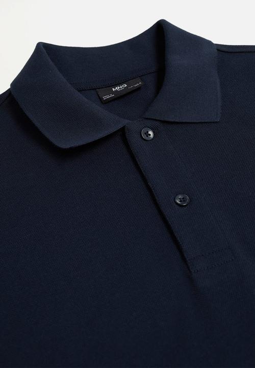 MANGO - Polo shirt rea - navy