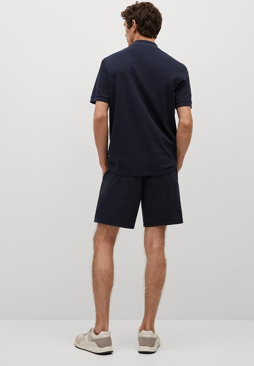 MANGO - Polo shirt rea - navy