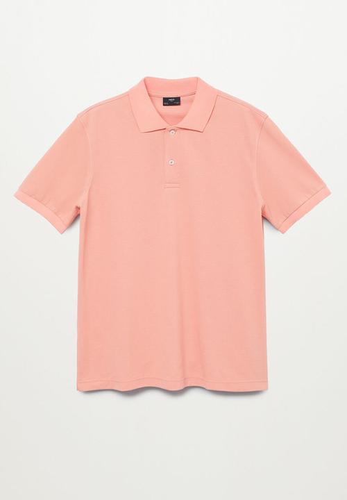 MANGO - Polo shirt rea - pink