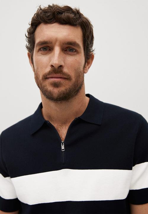 MANGO - Polo shirt fabian - navy