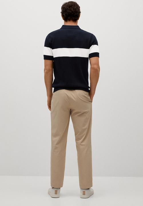 MANGO - Polo shirt fabian - navy