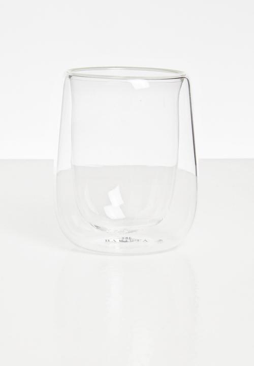 Sixth Floor - Barista Double walled espresso glass set of 2-clear