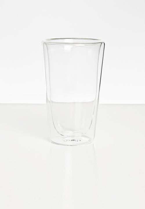 Sixth Floor - Barista Double walled latte macchiato glass set of 2-clear