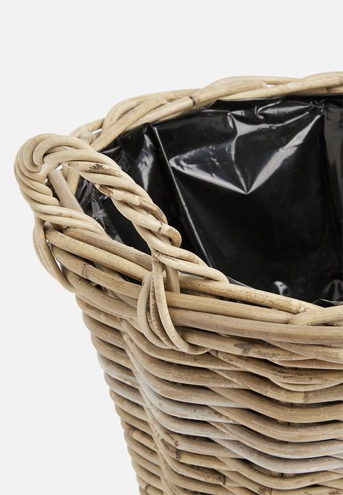 H&S - Potato basket kubu rattan - natural