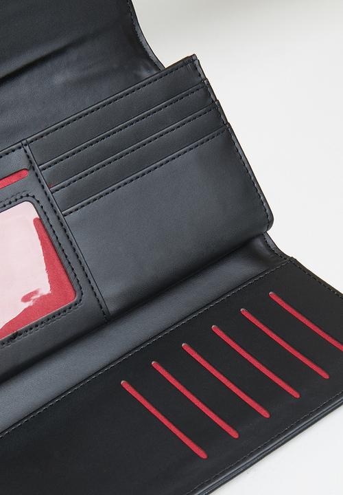 Pierre Cardin - Tamsyn chevrolet quilt trifold - black