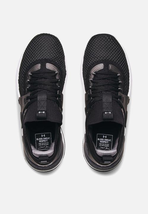 Under Armour - UA project rock 4 - black/white/pitch gray