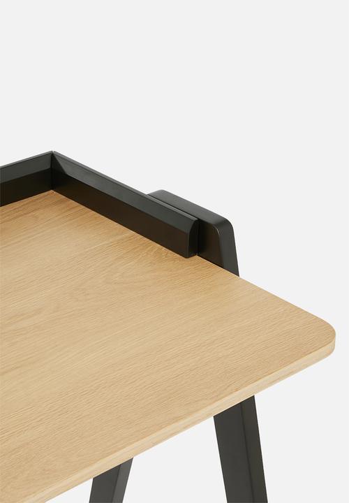 Basics - Harper desk - natural & black