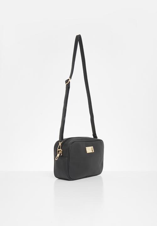 Pierre Cardin - Demi crossbody with 2 straps - black