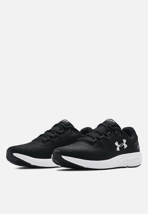 Under Armour - UA charged pursuit 2 rip - black/black/metallic silver