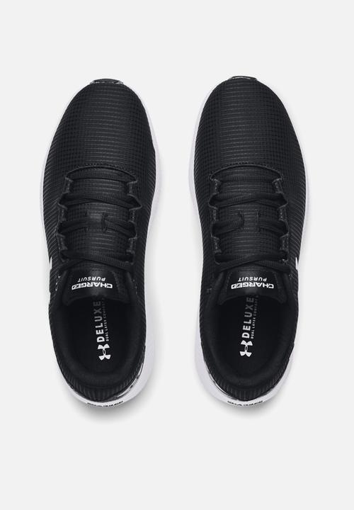 Under Armour - UA charged pursuit 2 rip - black/black/metallic silver