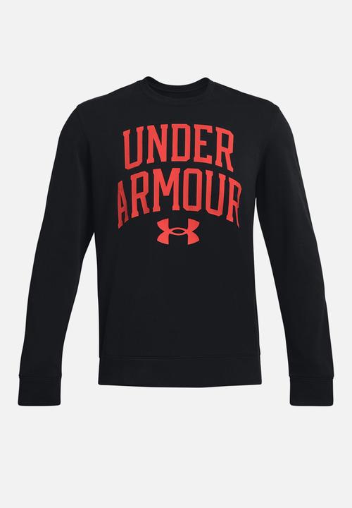 Under Armour - UA rival terry crew - black