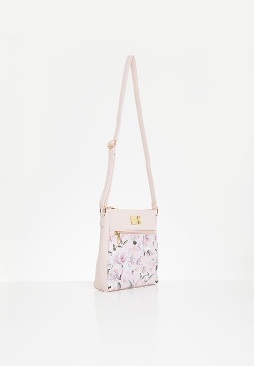 Pierre Cardin - Nasheeta floral crossbody- smooth - pale pink