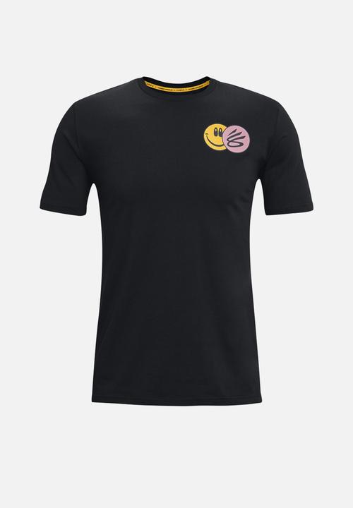 Under Armour - Curry hoop vibes tee - black