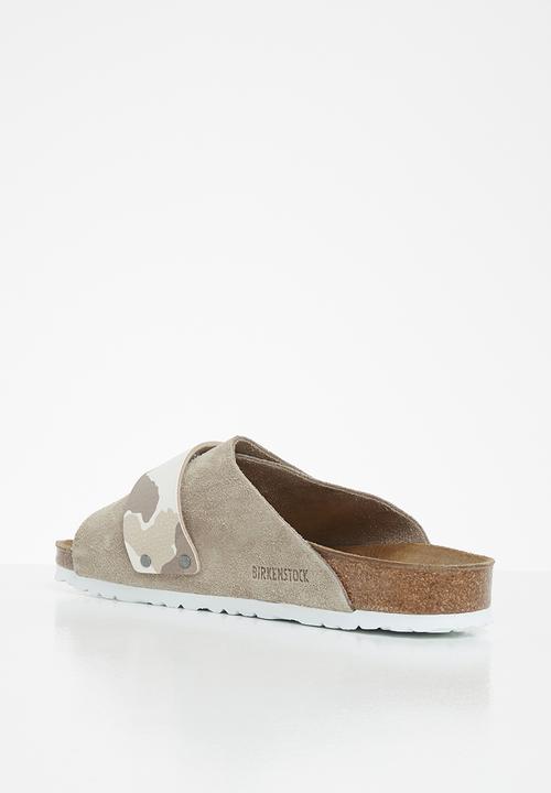 Birkenstock - Kyoto regular - gray taupe/camo almond