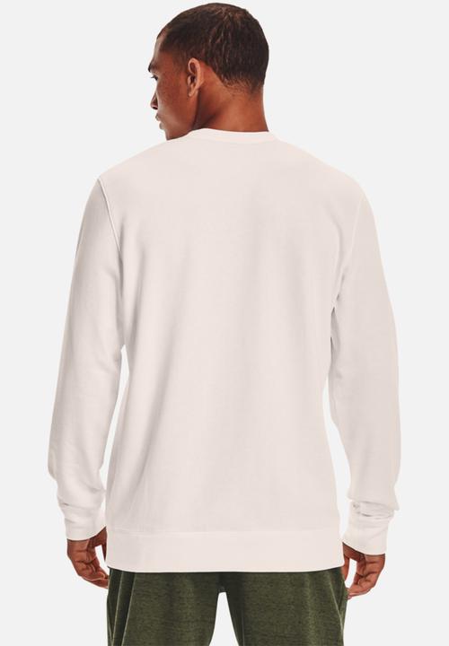 Under Armour - UA rival terry crew - white