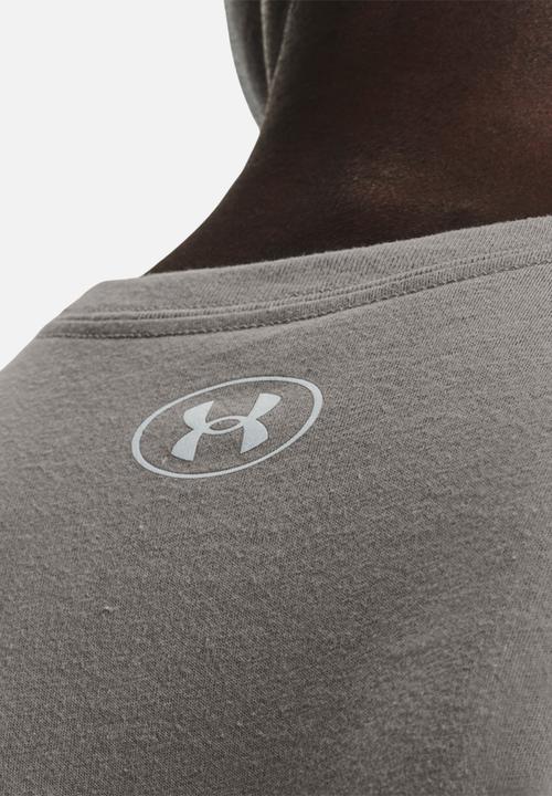 Under Armour - UA vertical signature short sleeve tee - dark grey