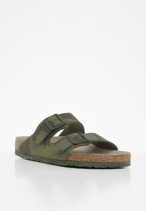 Birkenstock - Arizona sfb birko-flor regular - desert soil camo green