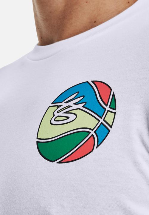 Under Armour - Curry basketball tee - white