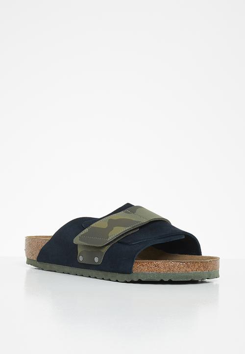 Birkenstock - Kyoto regular - midnight/camo green