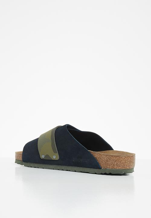 Birkenstock - Kyoto regular - midnight/camo green