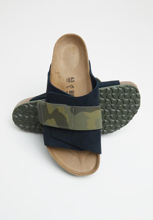 Birkenstock - Kyoto regular - midnight/camo green