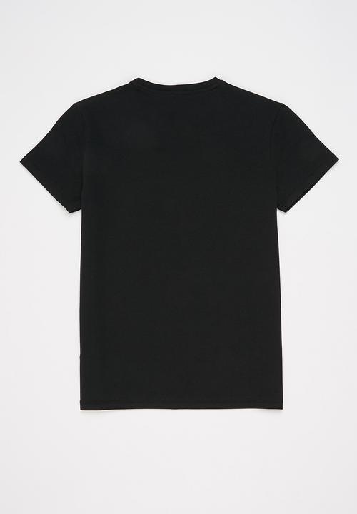 POLO - Girls kelly short sleeve tee - black