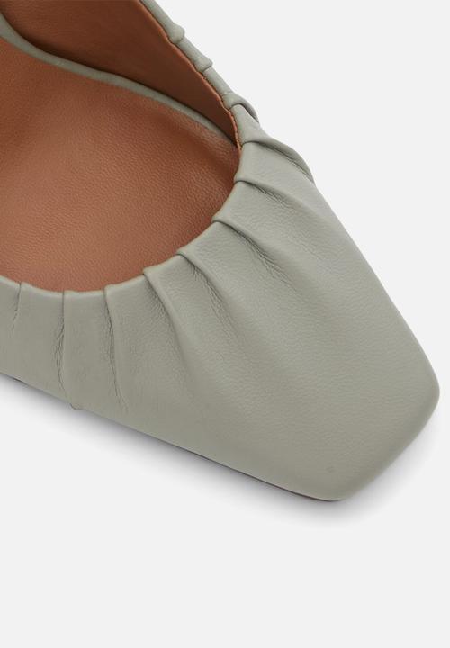 Call It Spring - Dallia heel - sage green