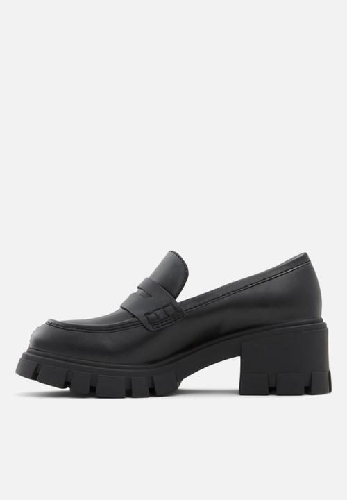 Call It Spring - Pennyy loafer heel - black