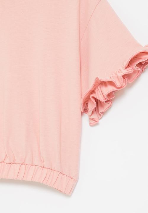 Superbalist Kids - Elasticated hem T-shirt - pink