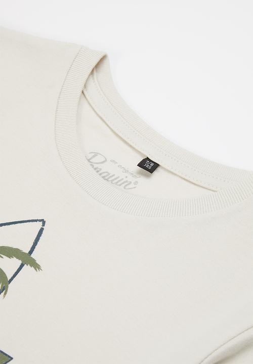 Original Penguin - Surf club tee - natural