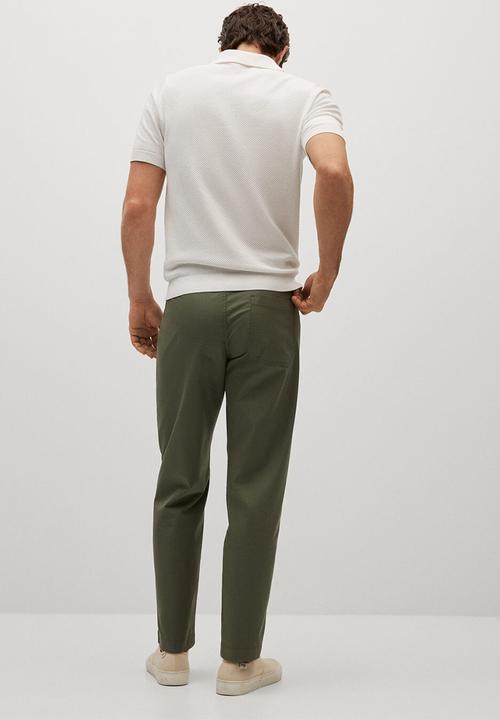 MANGO - Polo shirt twingly  - white