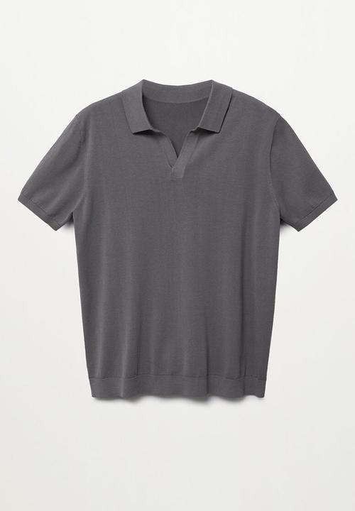 MANGO - Polo shirt tolosap - charcoal