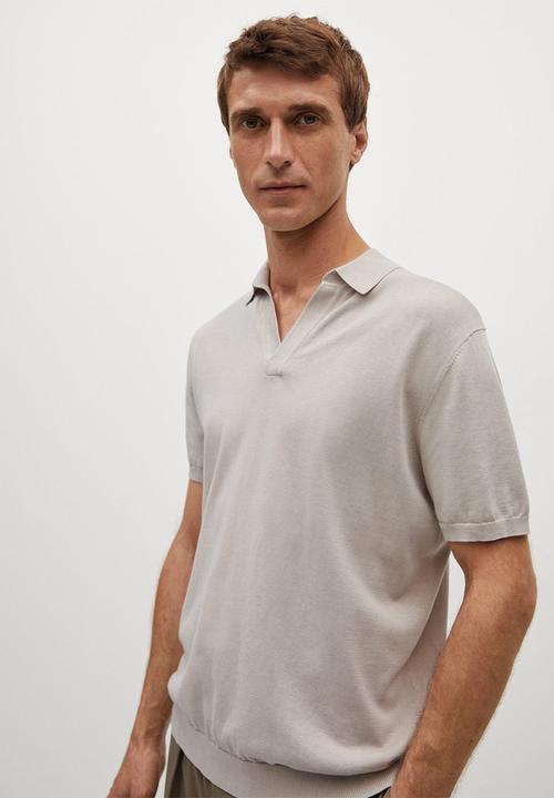 MANGO - Polo shirt tolosap - grey