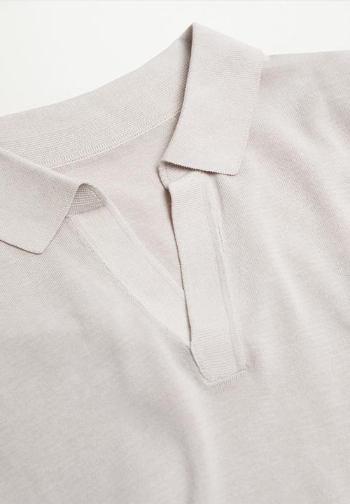 MANGO - Polo shirt tolosap - grey