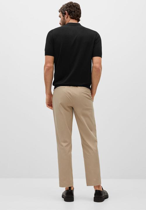 MANGO - Polo shirt aston - black