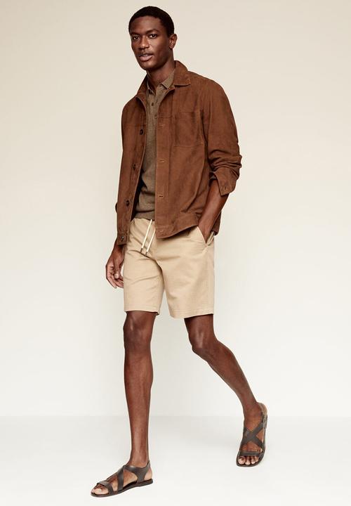 MANGO - Polo shirt andrew - rust